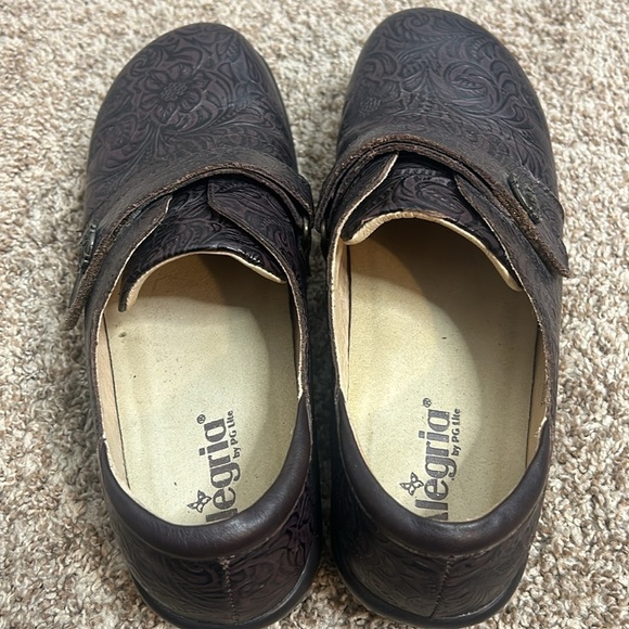 Algeria By PG Lite Slip Resistant Joleen Clogs JOL-422 Leather Upper 42 - Picture 3 of 9